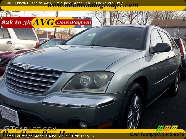 2004 Chrysler Pacifica AWD in Satin Jade Green Pearl