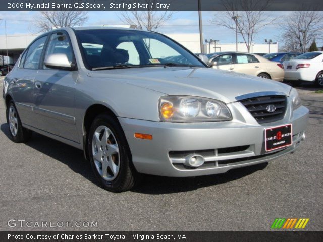 2006 Hyundai Elantra GLS Sedan in Sterling Silver