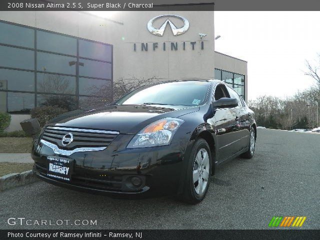 2008 Nissan Altima 2.5 S in Super Black