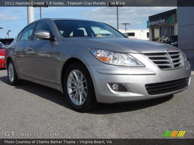 2011 Hyundai Genesis 3.8 Sedan in Titanium Gray Metallic