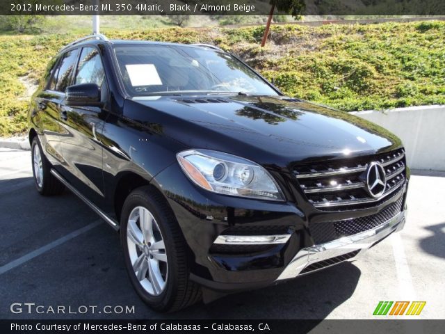 2012 Mercedes-Benz ML 350 4Matic in Black