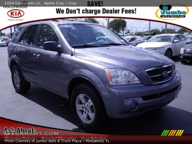 2004 Kia Sorento LX in Alpine Gray