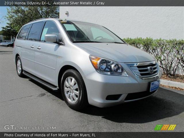 2010 Honda Odyssey EX-L in Alabaster Silver Metallic