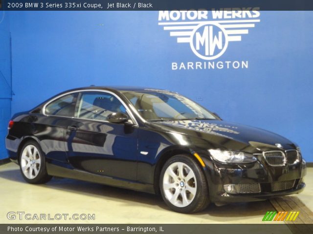 2009 BMW 3 Series 335xi Coupe in Jet Black