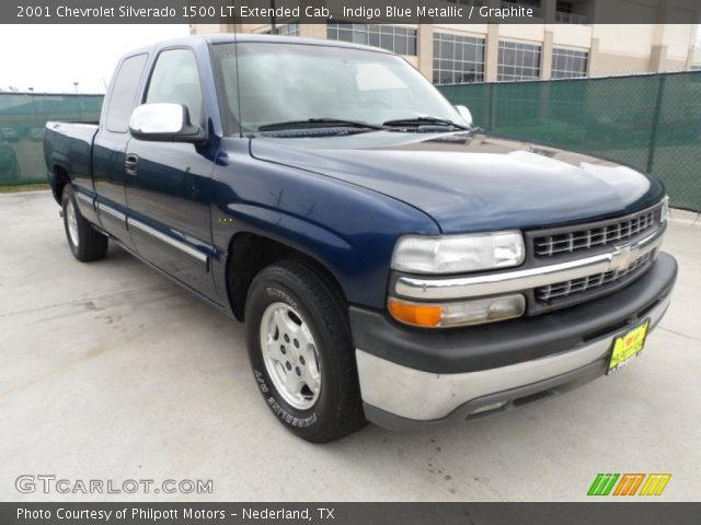 2001 Chevrolet Silverado 1500 LT Extended Cab in Indigo Blue Metallic