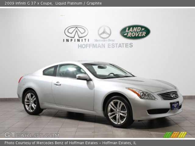2009 Infiniti G 37 x Coupe in Liquid Platinum