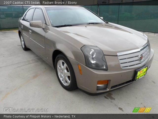 2007 Cadillac CTS Sedan in Radiant Bronze