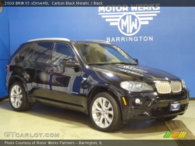 2009 BMW X5 xDrive48i in Carbon Black Metallic