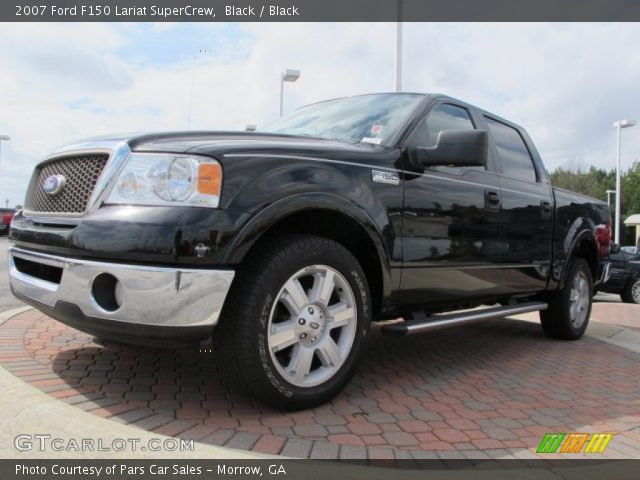 2007 Ford F150 Lariat SuperCrew in Black