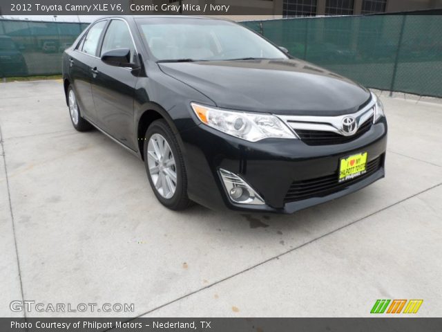 2012 Toyota Camry XLE V6 in Cosmic Gray Mica