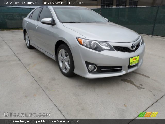 2012 Toyota Camry SE in Classic Silver Metallic