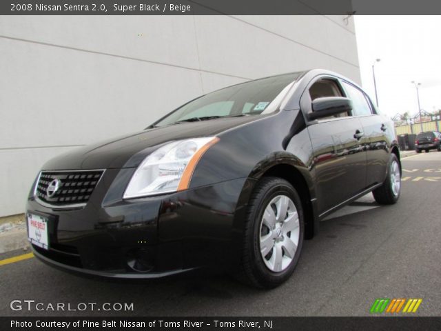 2008 Nissan Sentra 2.0 in Super Black