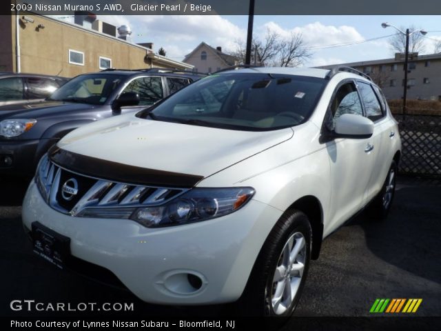 2009 Nissan Murano S AWD in Glacier Pearl