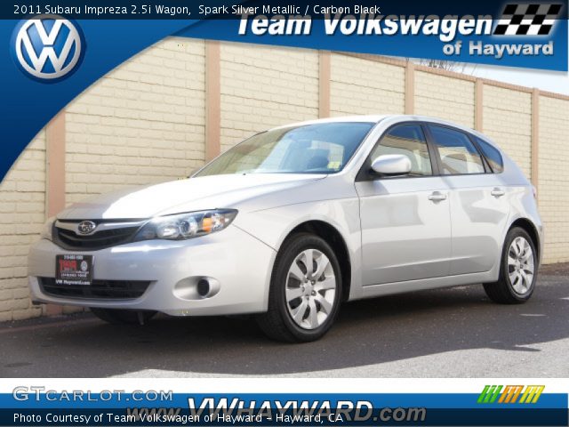 2011 Subaru Impreza 2.5i Wagon in Spark Silver Metallic