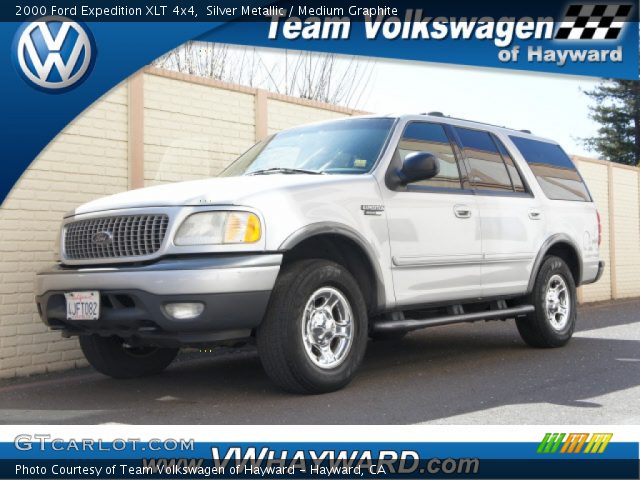 2000 Ford Expedition XLT 4x4 in Silver Metallic