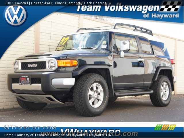 2007 Toyota FJ Cruiser 4WD in Black Diamond