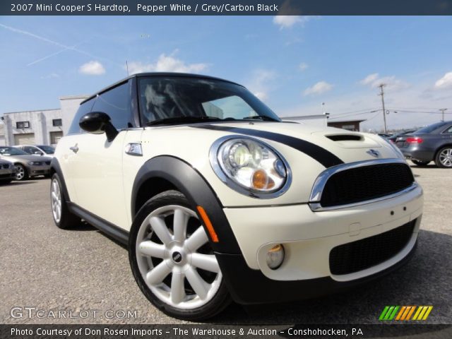 2007 Mini Cooper S Hardtop in Pepper White