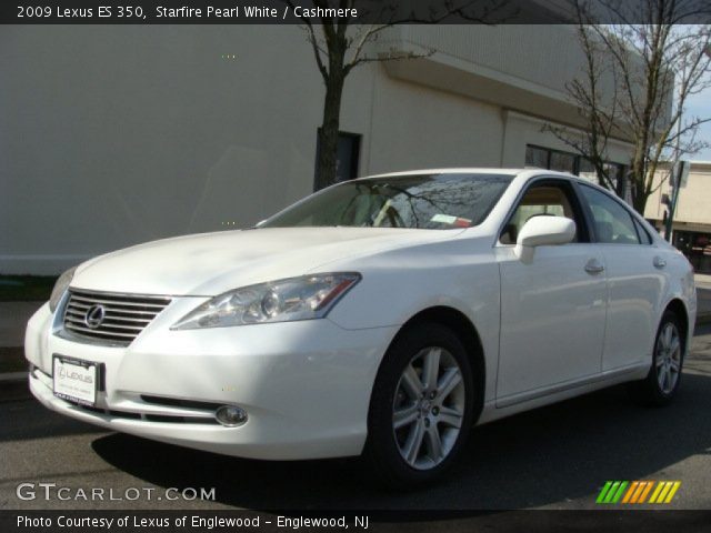 2009 Lexus ES 350 in Starfire Pearl White