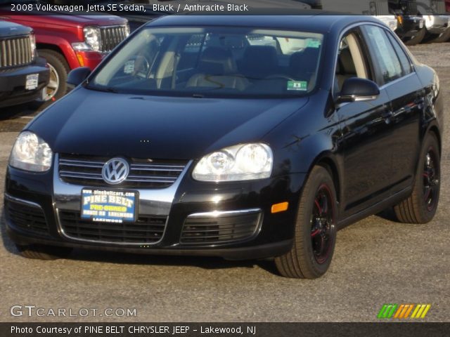 2008 Volkswagen Jetta SE Sedan in Black
