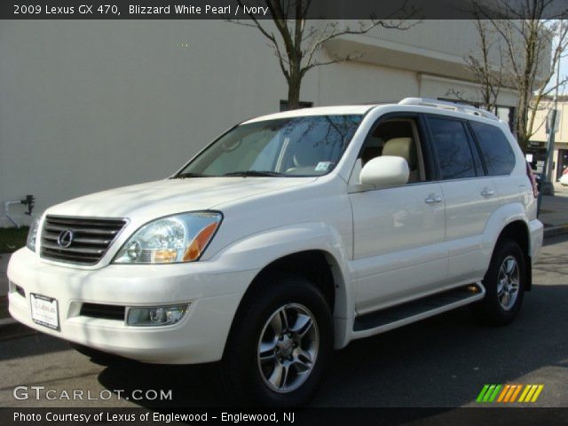 2009 Lexus GX 470 in Blizzard White Pearl