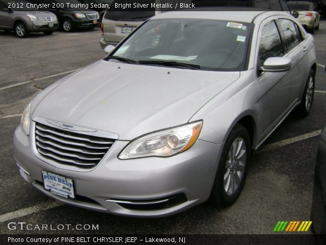 2012 Chrysler 200 Touring Sedan in Bright Silver Metallic