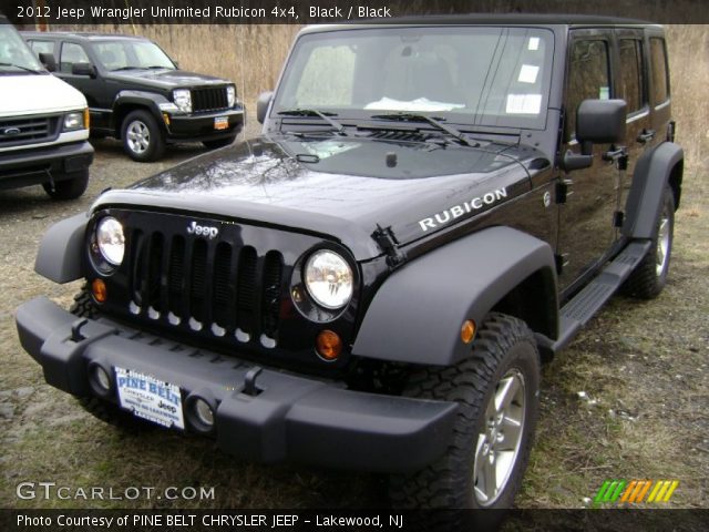 2012 Jeep Wrangler Unlimited Rubicon 4x4 in Black