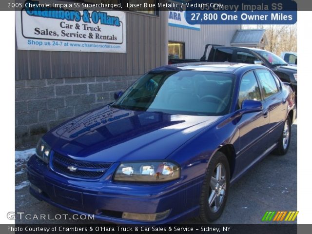 2005 Chevrolet Impala SS Supercharged in Laser Blue Metallic