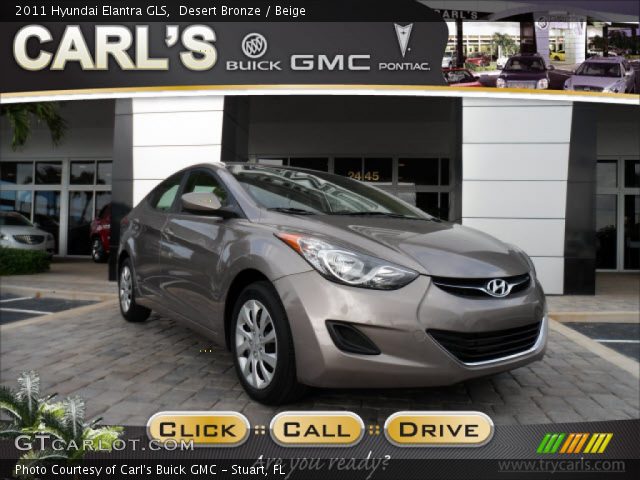 2011 Hyundai Elantra GLS in Desert Bronze