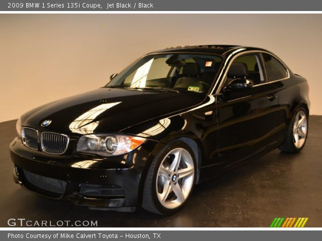 2009 BMW 1 Series 135i Coupe in Jet Black