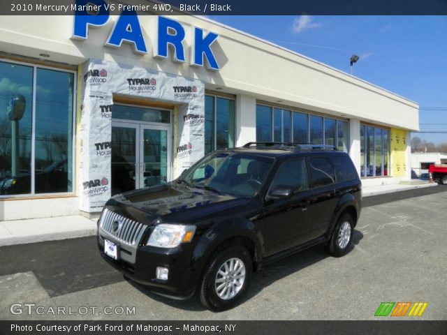 2010 Mercury Mariner V6 Premier 4WD in Black