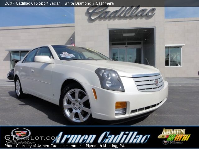 2007 Cadillac CTS Sport Sedan in White Diamond