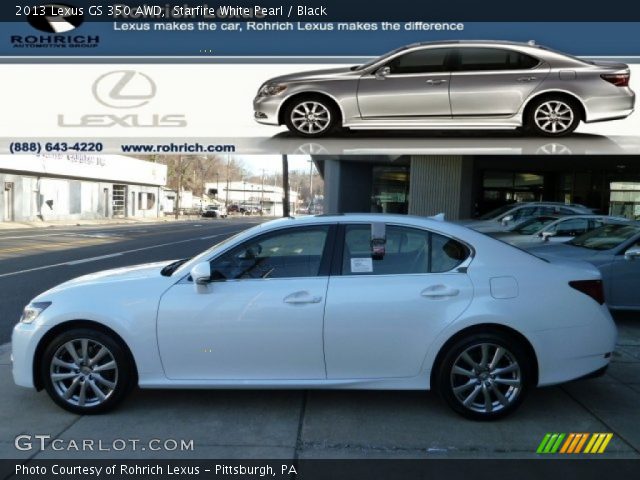 2013 Lexus GS 350 AWD in Starfire White Pearl