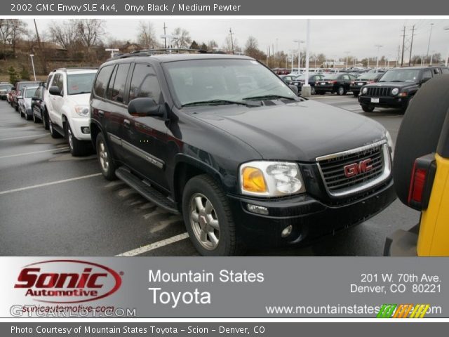 2002 GMC Envoy SLE 4x4 in Onyx Black