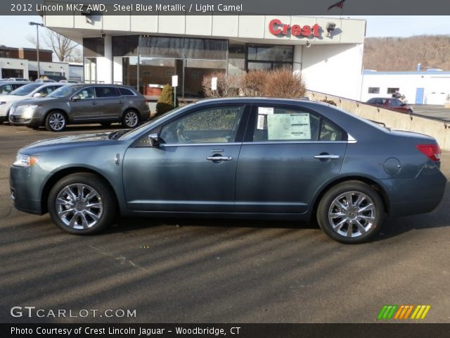 2012 Lincoln MKZ AWD in Steel Blue Metallic