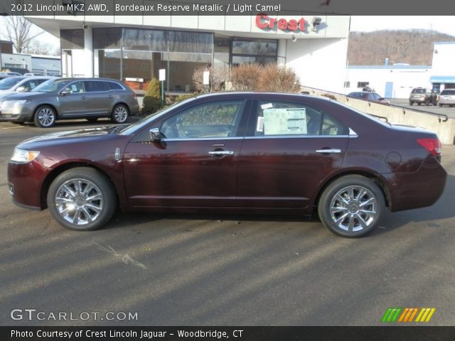 2012 Lincoln MKZ AWD in Bordeaux Reserve Metallic