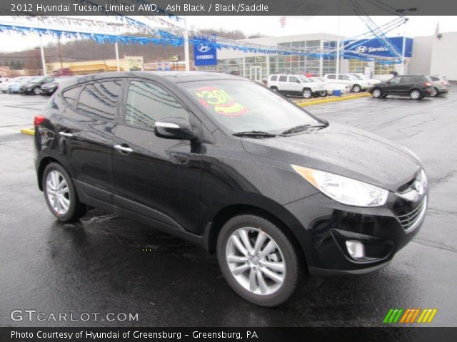 2012 Hyundai Tucson Limited AWD in Ash Black