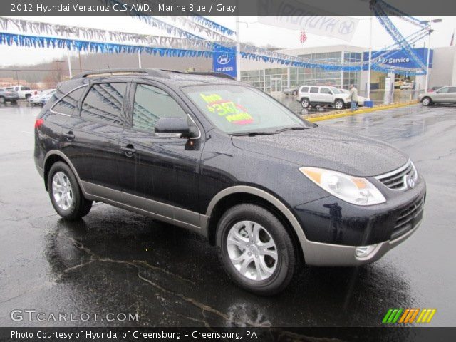 2012 Hyundai Veracruz GLS AWD in Marine Blue