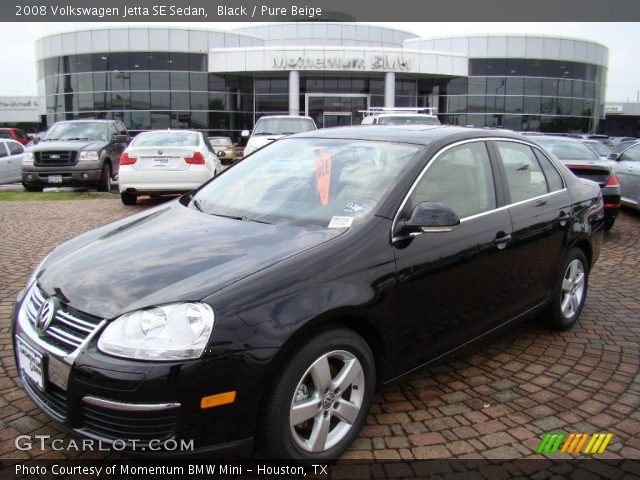 2008 Volkswagen Jetta SE Sedan in Black