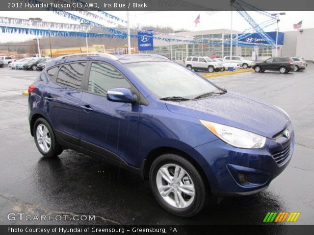 2012 Hyundai Tucson GLS AWD in Iris Blue