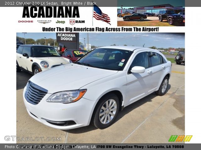 2012 Chrysler 200 LX Sedan in Bright White