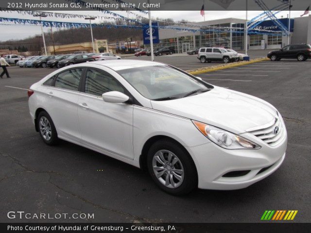 2012 Hyundai Sonata GLS in Shimmering White