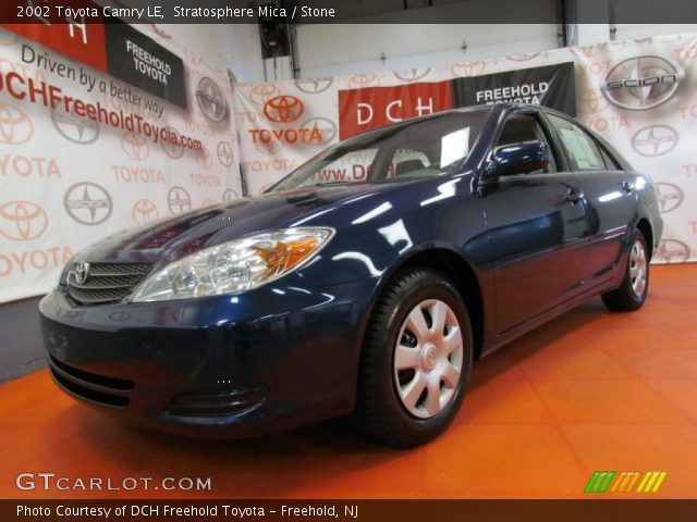 2002 Toyota Camry LE in Stratosphere Mica