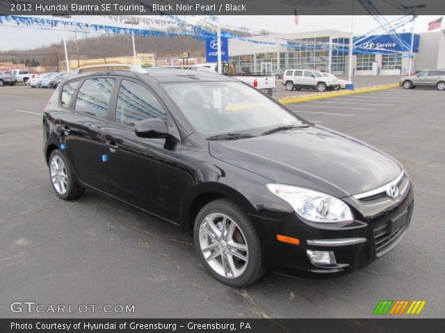 2012 Hyundai Elantra SE Touring in Black Noir Pearl