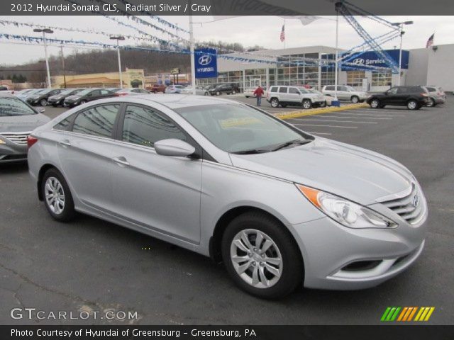 2012 Hyundai Sonata GLS in Radiant Silver