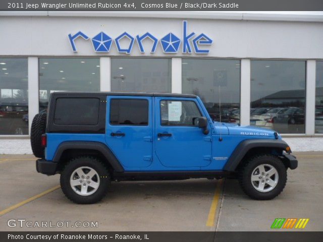 2011 Jeep Wrangler Unlimited Rubicon 4x4 in Cosmos Blue