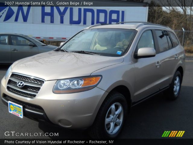 2007 Hyundai Santa Fe GLS in Golden Beige