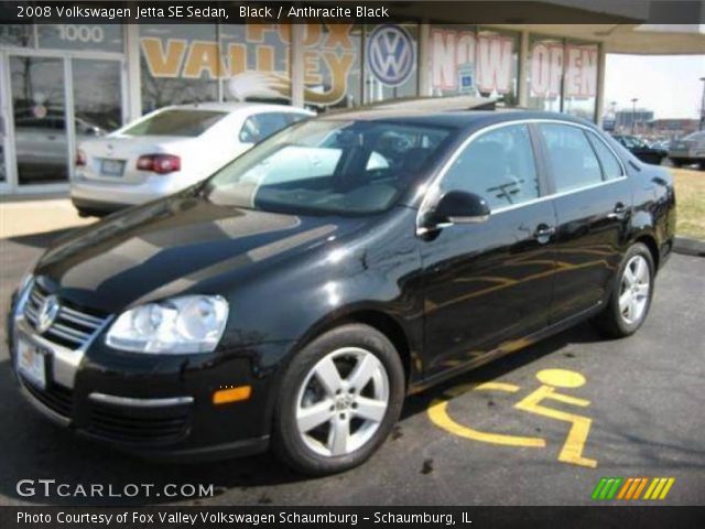 2008 Volkswagen Jetta SE Sedan in Black