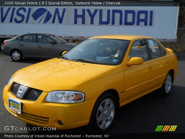 2006 Nissan Sentra 1.8 S Special Edition in Sunburst Yellow