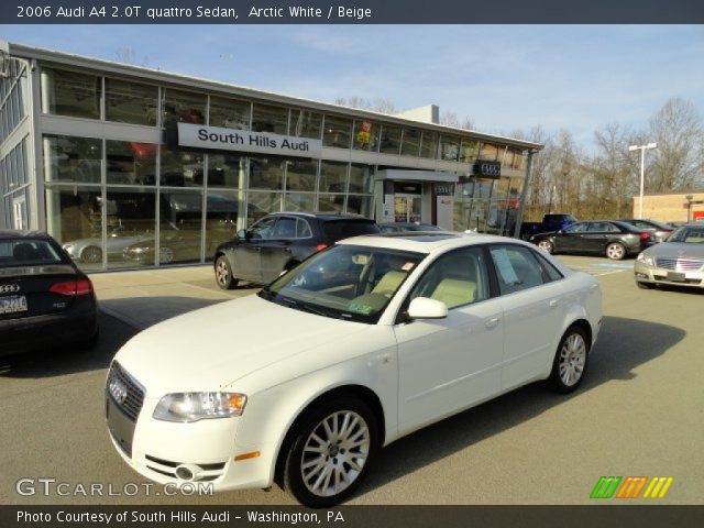 2006 Audi A4 2.0T quattro Sedan in Arctic White