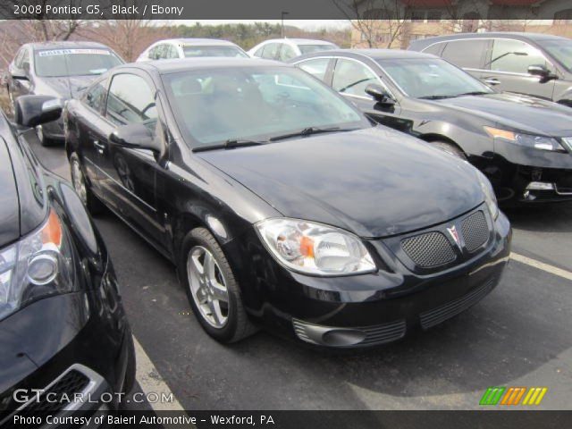 2008 Pontiac G5  in Black